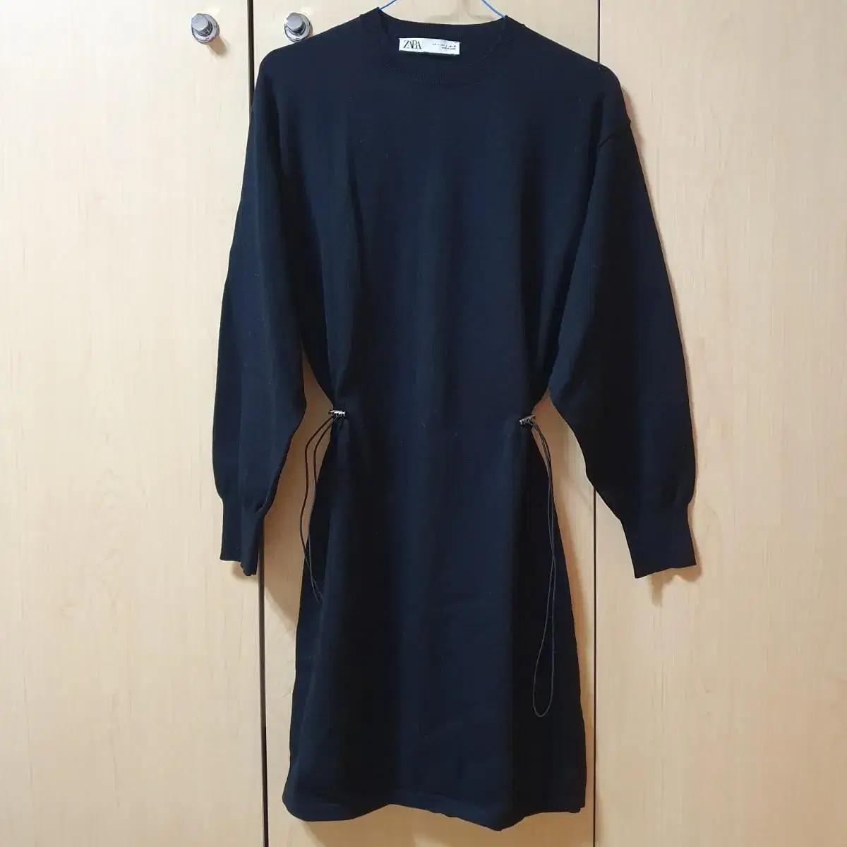 겨울 니트 미니 원피스