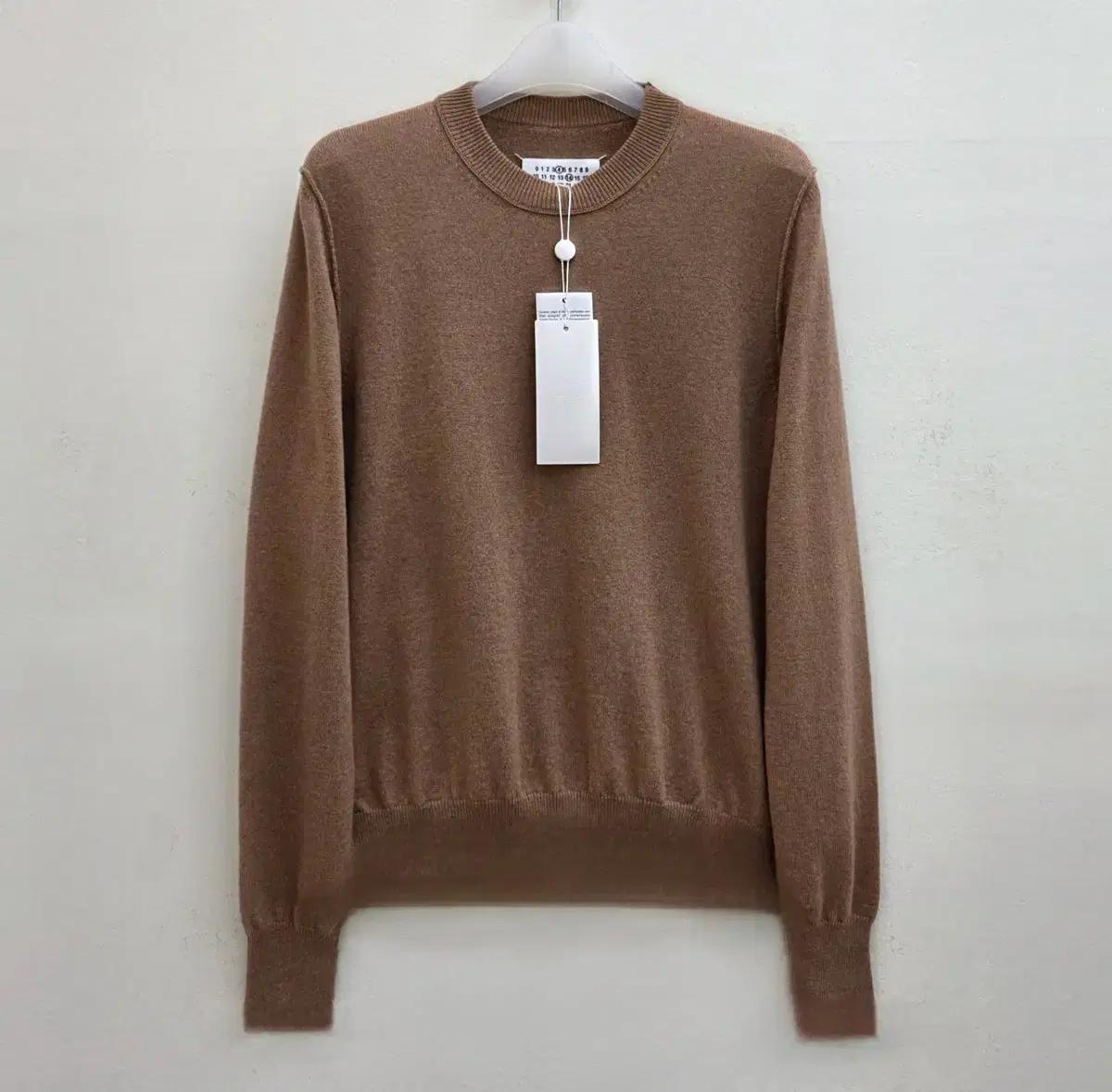 [새상품O/매장O] 마르지엘라 니트 캐시미어 카멜 여성 S