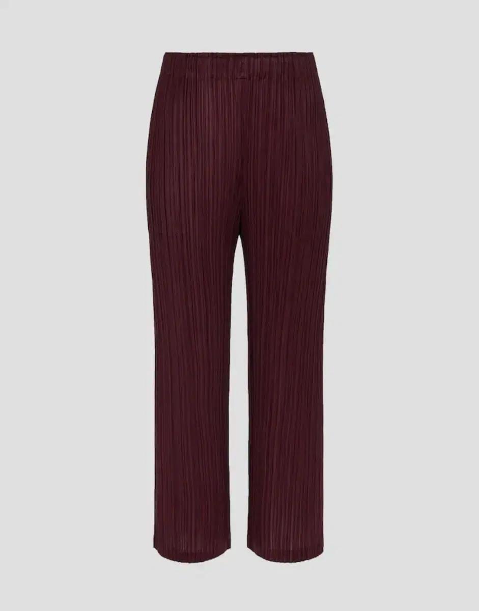 플리츠플리즈 바지 10월 먼슬리 팬츠 브라운 2사이즈