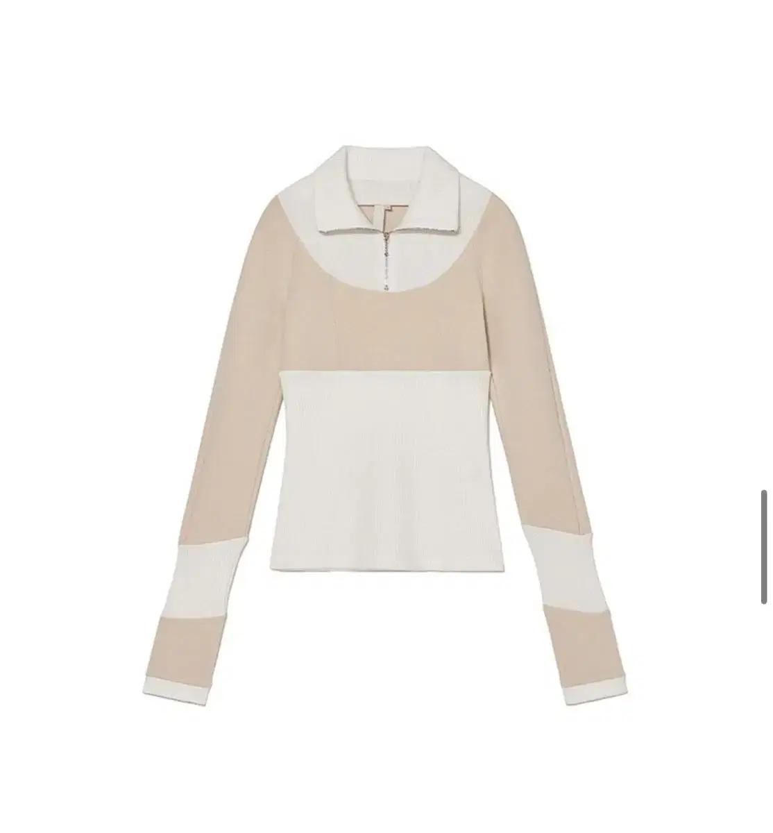 Kijun(기준) Half Zip-Up Top 하프 집업 탑