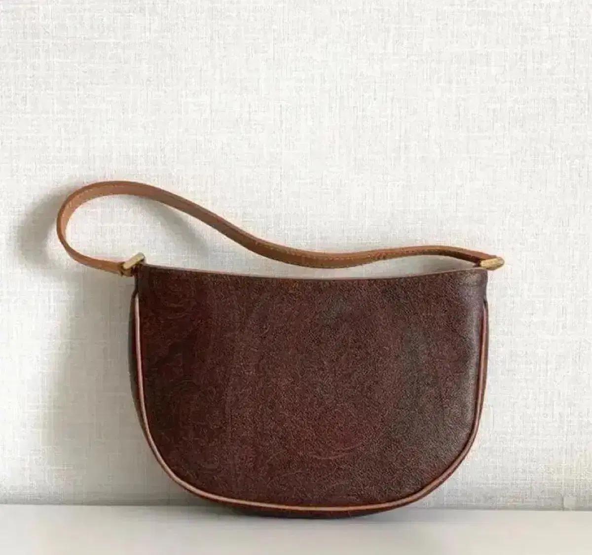 정품 ETRO 가방 / 반달 라운딩 에트로 숄더백