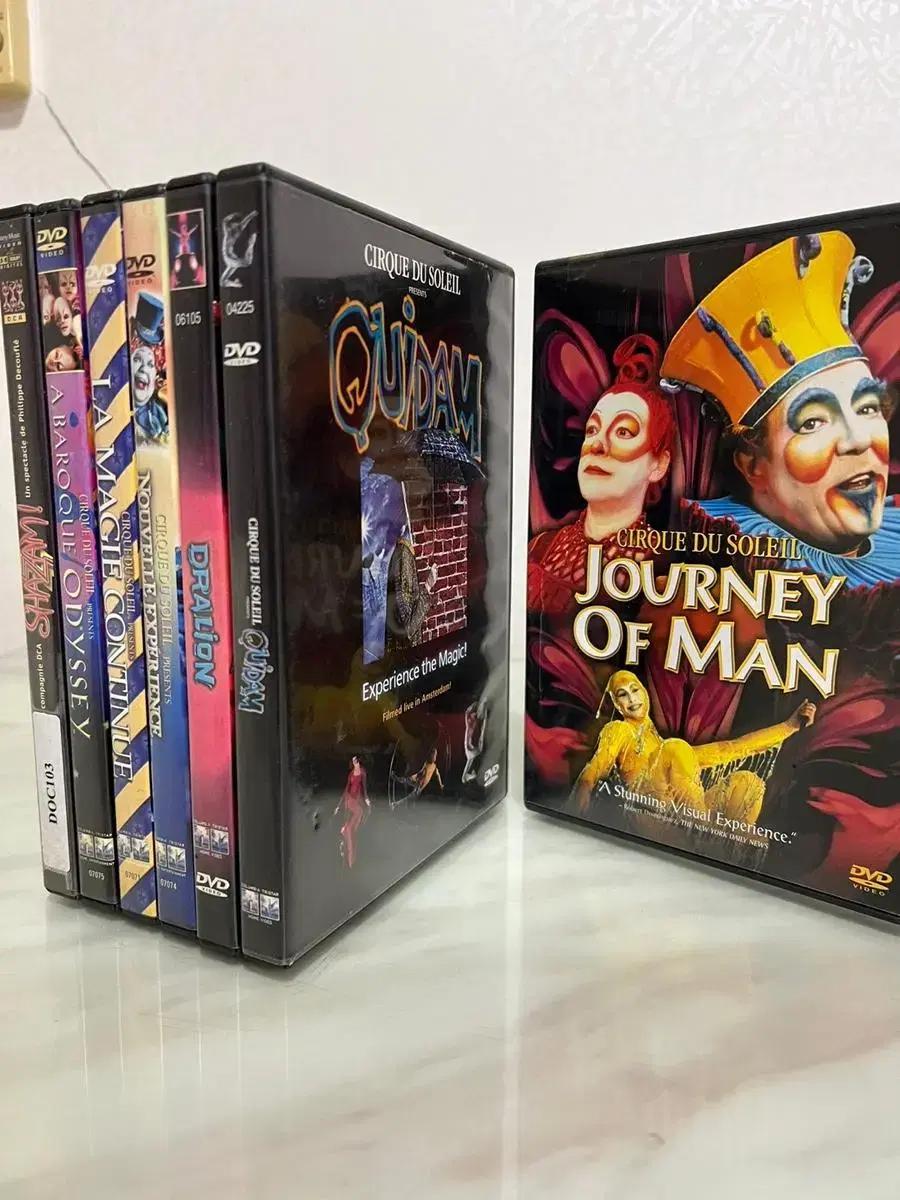 태양의 서커스 DVD 낱개구매 가능 Cirque Du Soleil