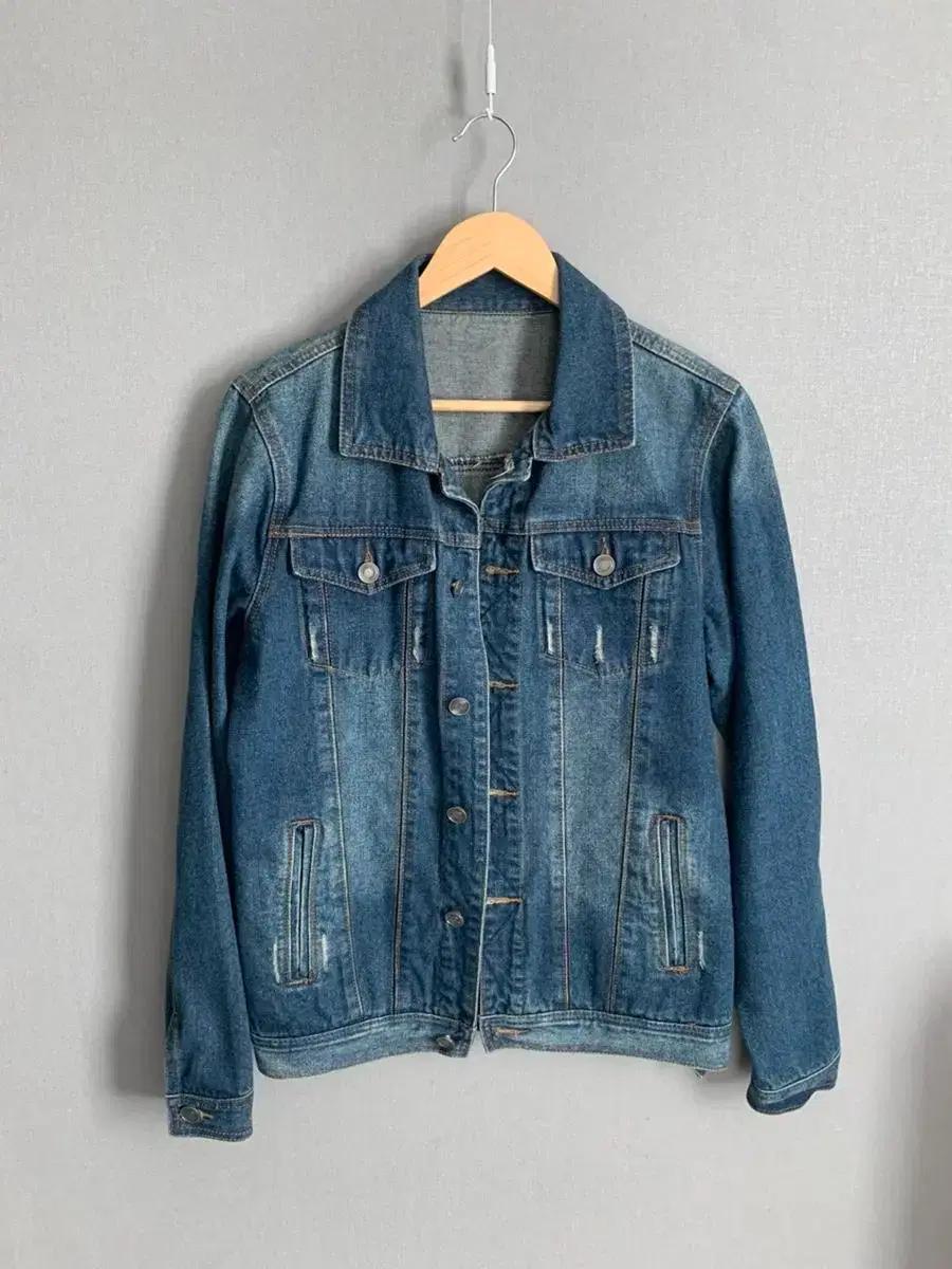 [M] VTG Washing Denim Jacket