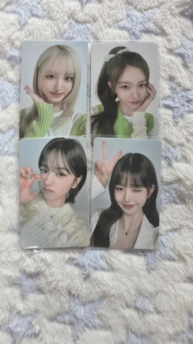 아이브 원영 가을 유진 레이 리즈 이서 포카 미개봉 파파존스 4차 양도
