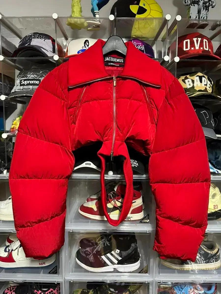 정품 자크뮈스 숏 패딩