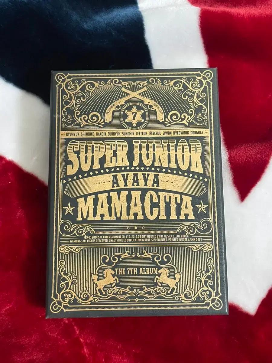 슈퍼주니어 MAMACITA 싸인앨범