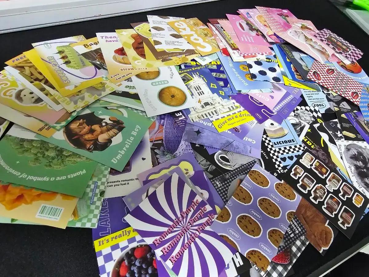 노트북 캐리어 다꾸 미니포스터 스티커 20장