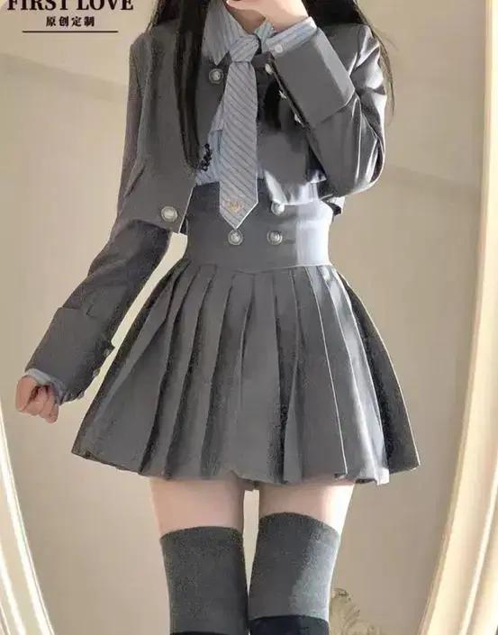 M/S)졸업사진대여)자켓셋업 하이틴룩대여 프레피룩세미정장대여 컨셉의상 대