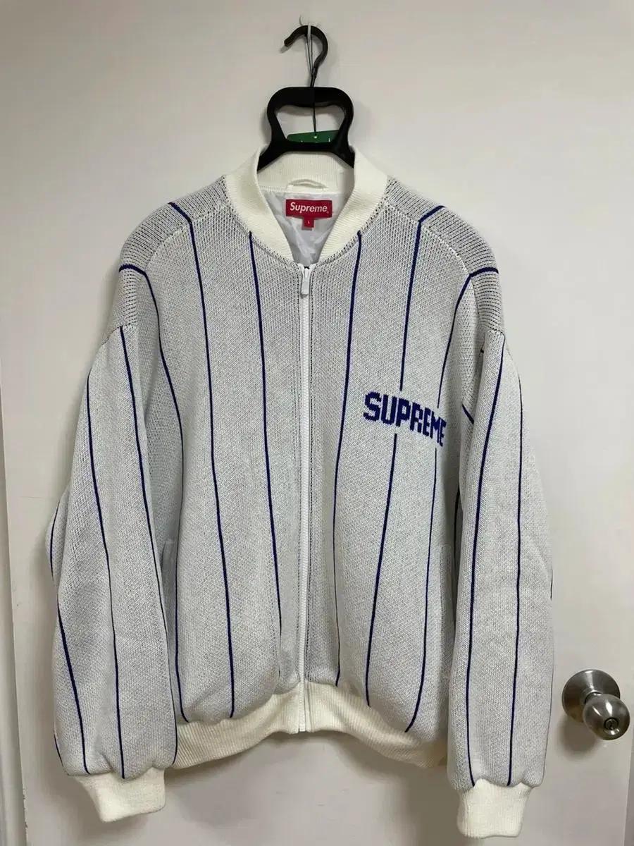 Supreme Zip Up Sweater L 슈프림 짚업스웨터