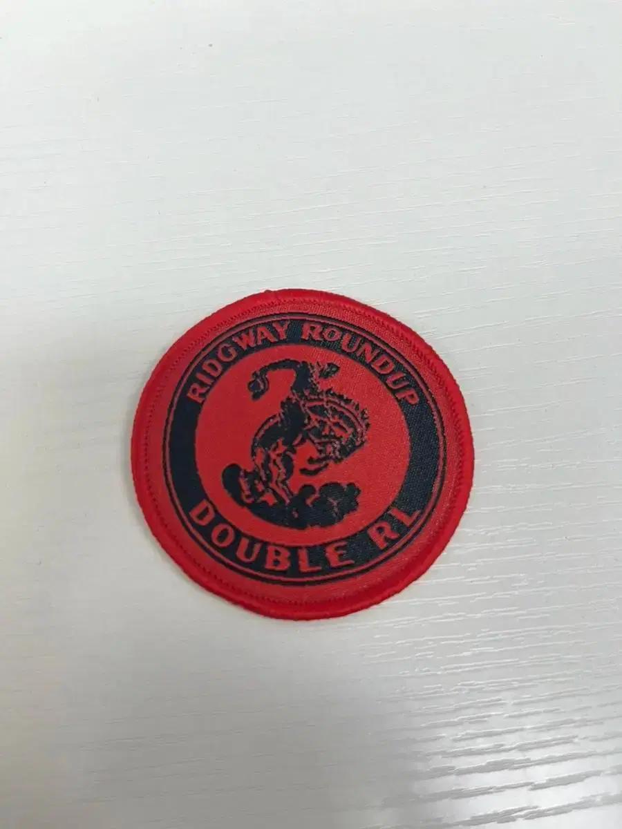 더블알엘 RRL 패치 red