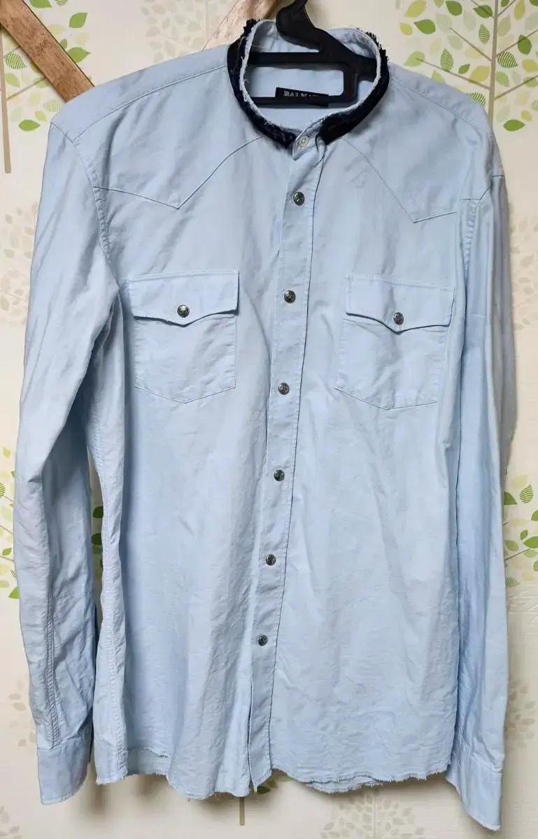 발망 남성 빈티지 스타일 차이나 와이셔츠 판매 합니다.