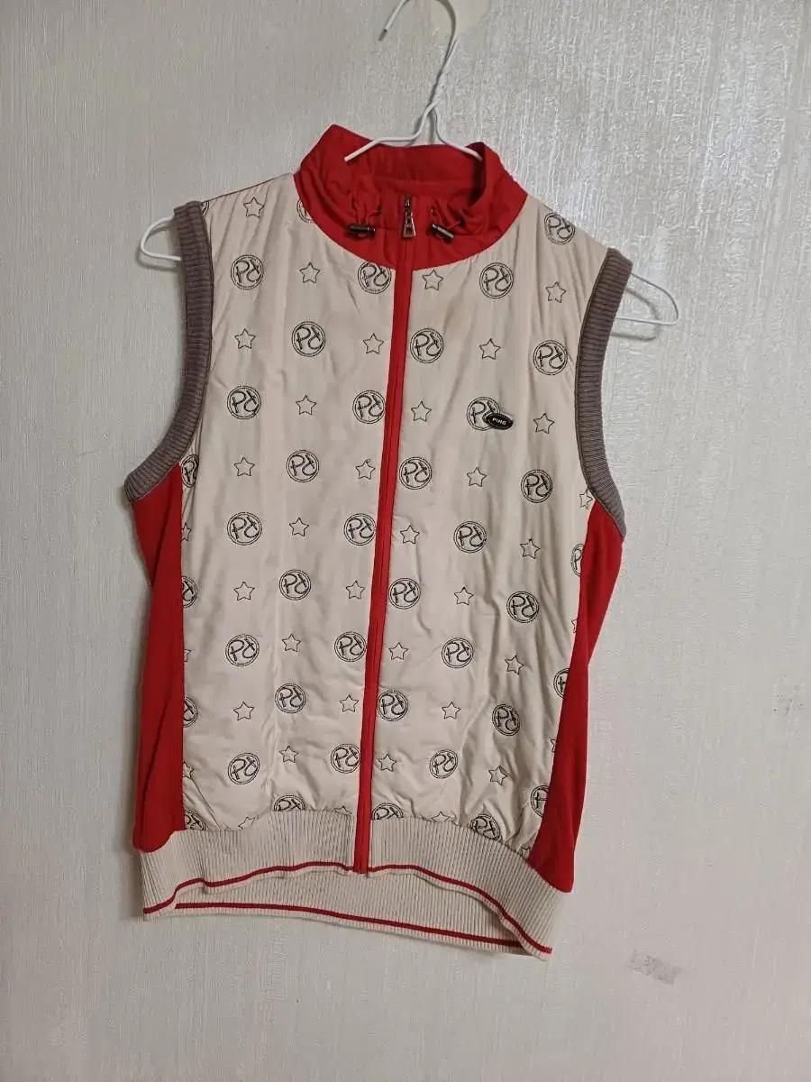 여성 핑골프 봄.가을 겨울 울 집업 니트조끼 (90)