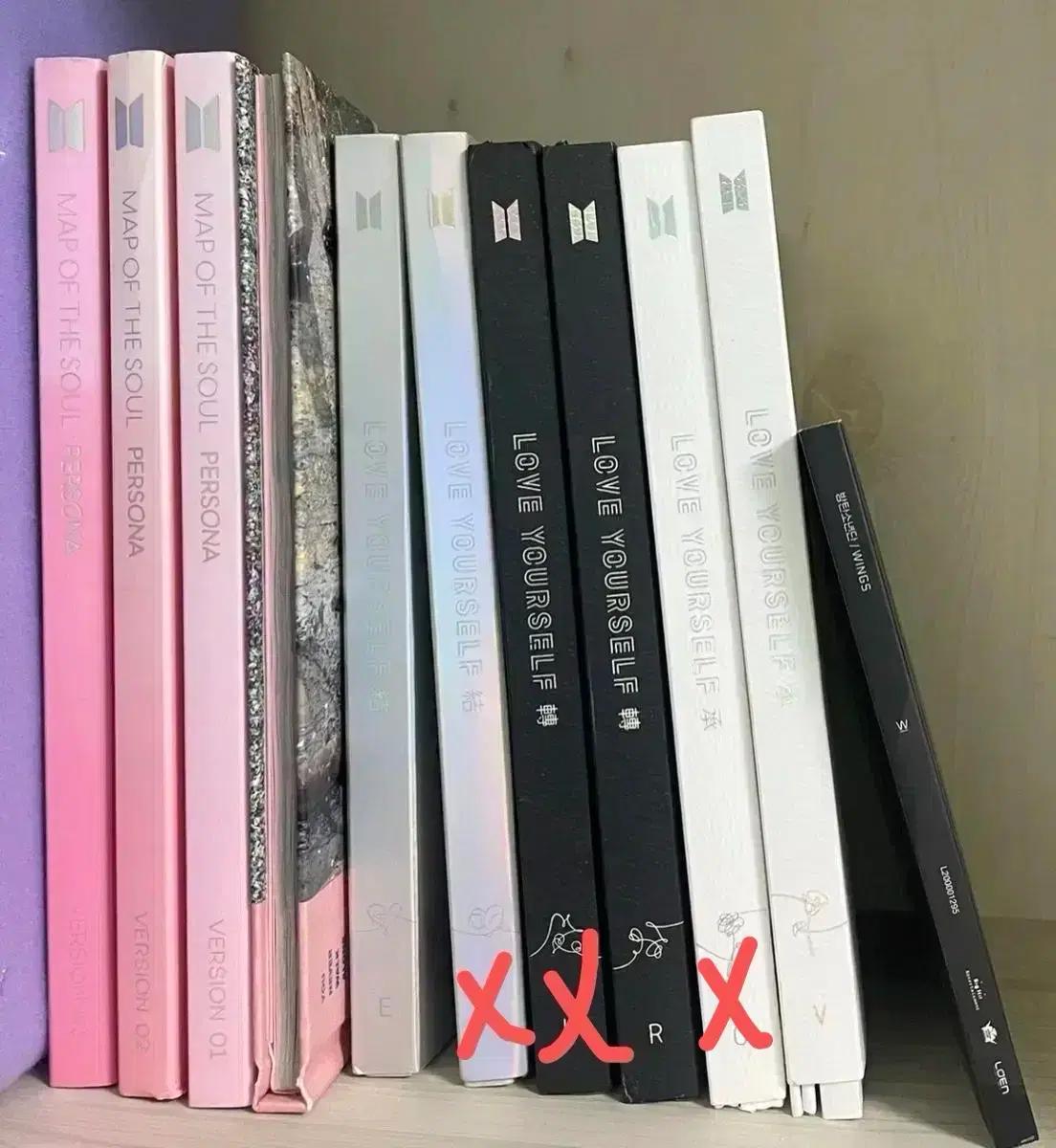 [급처]방탄 앨범 BE 버터 화양연화 영포에버 럽셀 윙즈