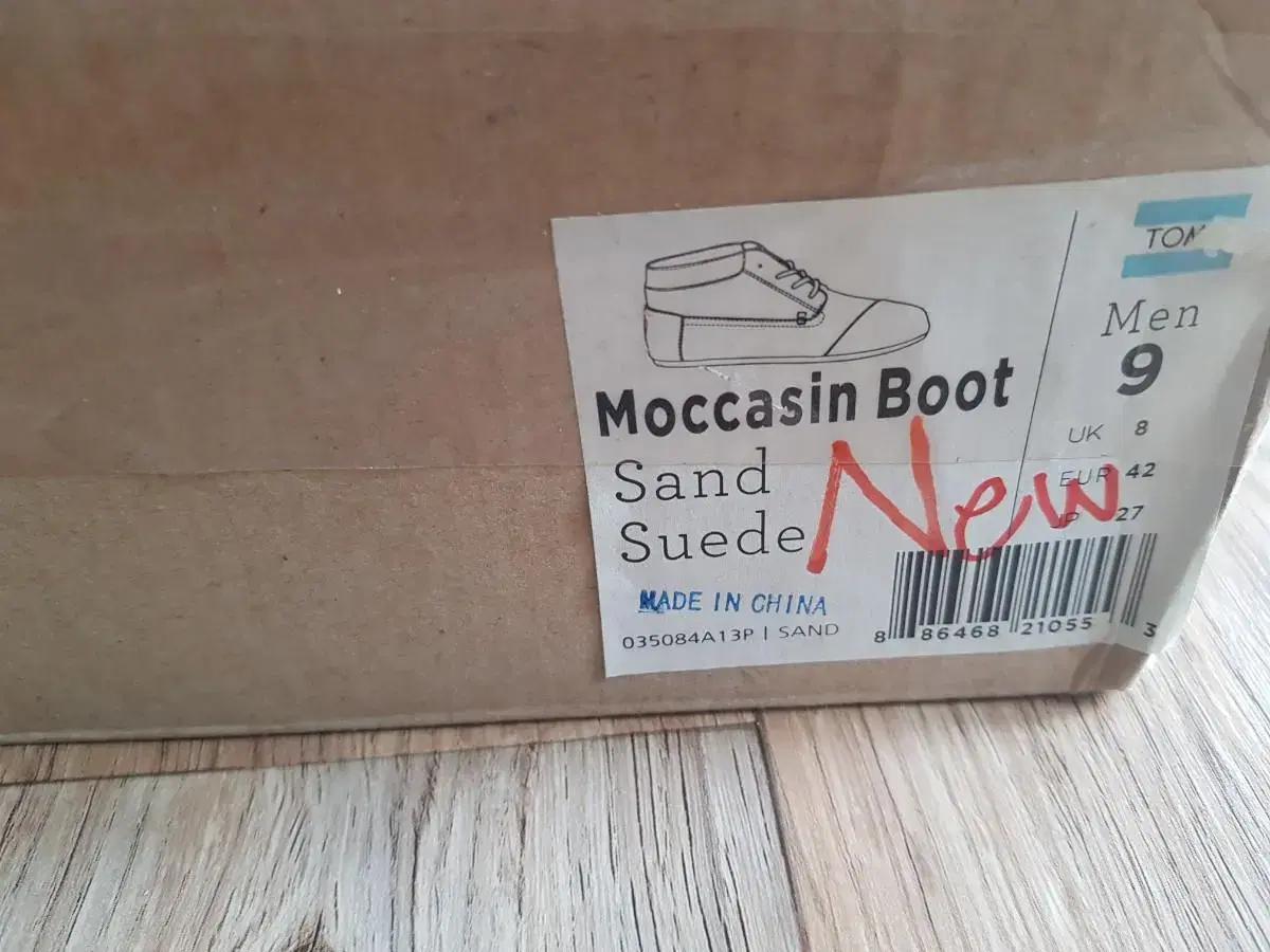 탐스 Toms 남성화 모카신 부츠 270mm 신품