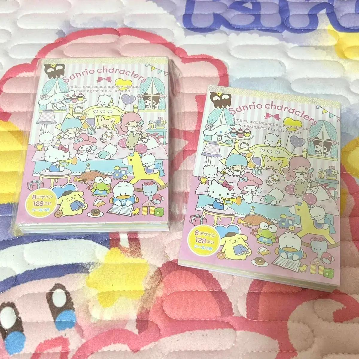 (할인) 산리오 캐릭터 편지지, 산리오 스티커