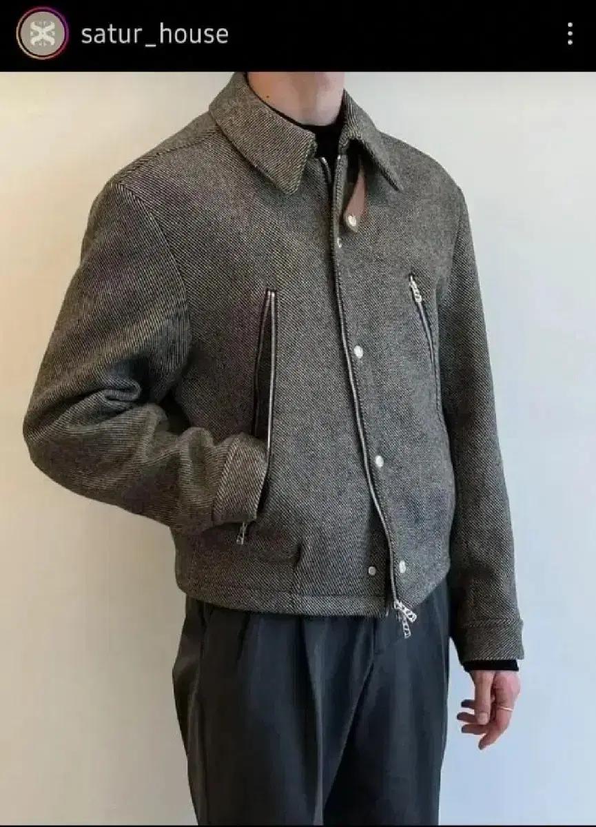 [L]세터 테오 블루종 웨스턴 숏 자켓