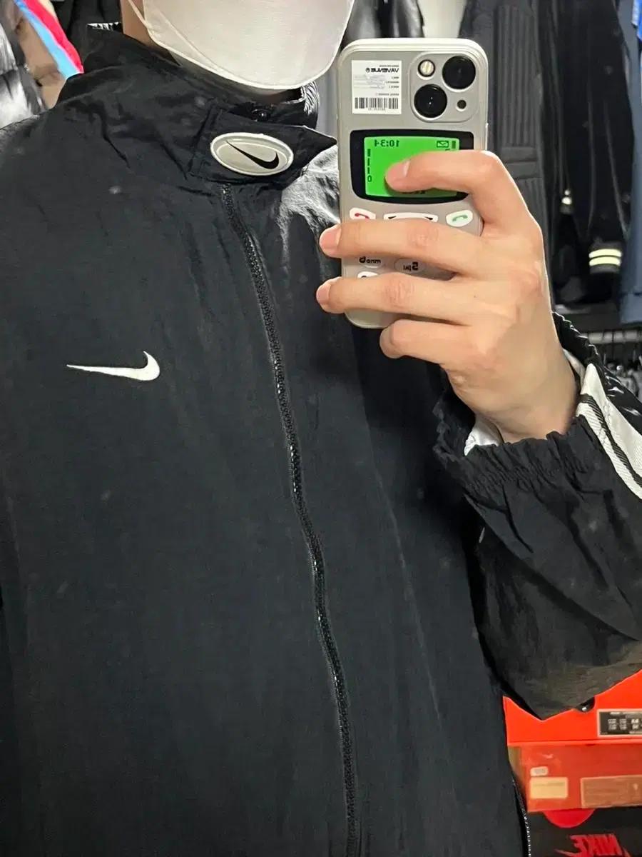 나이키 스우시 90s 올드스쿨 트랙슈트 SET 레어 바람막이