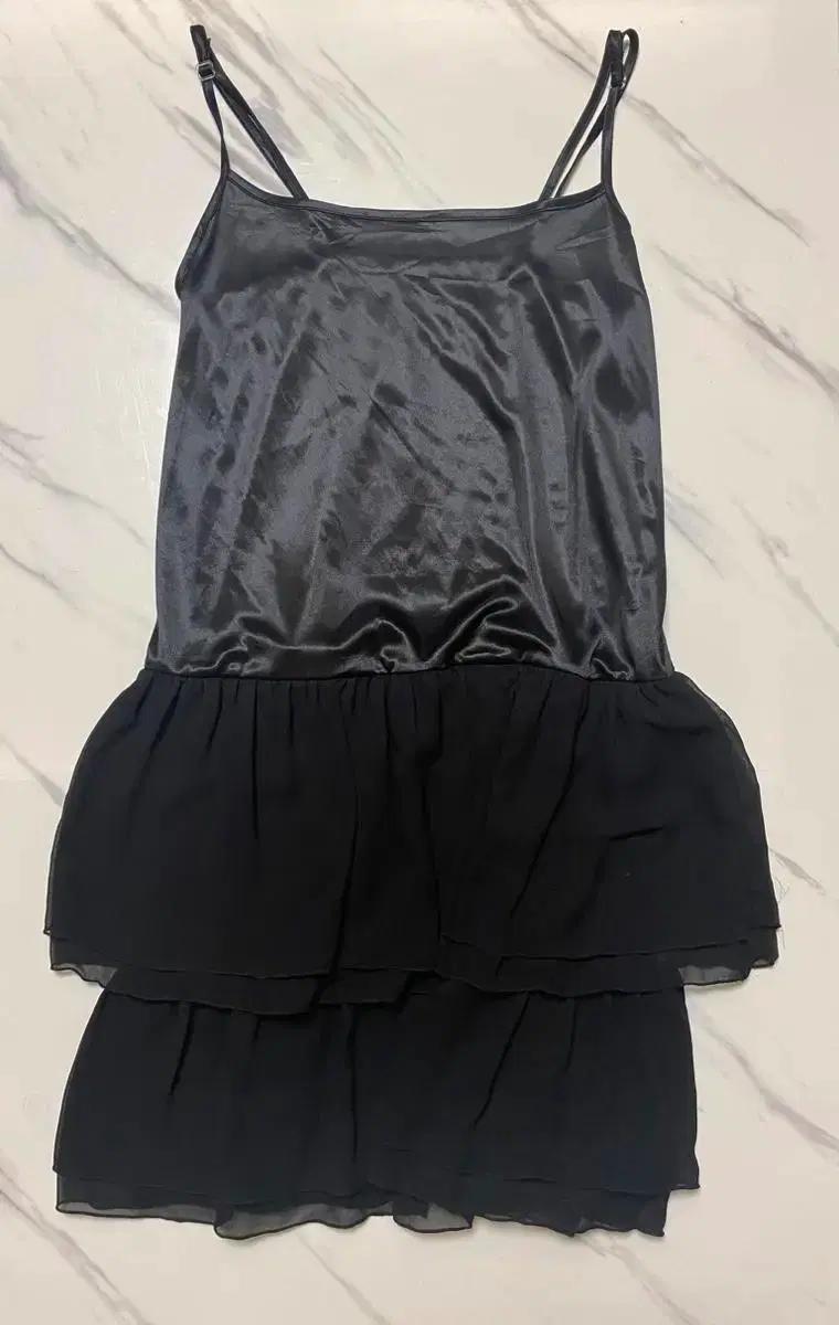 빈티지 레이어드 쉬폰원피스 드레스