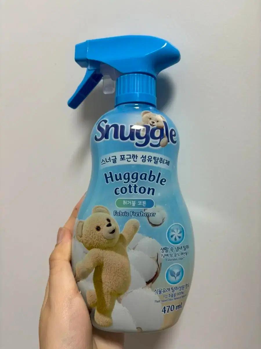 스너글 미개봉 허거블 코튼 향 대용량 570ml