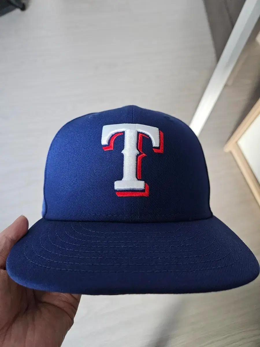 뉴에라 MLB 텍사스 레인저스 어센틱 모자 5950 57.7사이즈