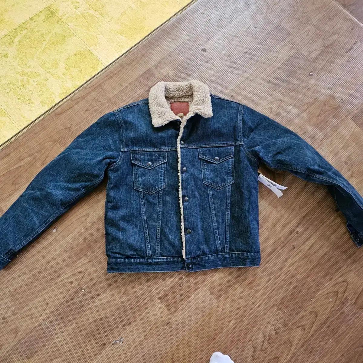 RRL 프레몬트 플리스 라인 데님 재킷