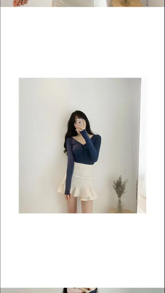 프롬데이원 촉촉 가디건 여리 청순 여친룩 데이트룩 봄코디 에이블리