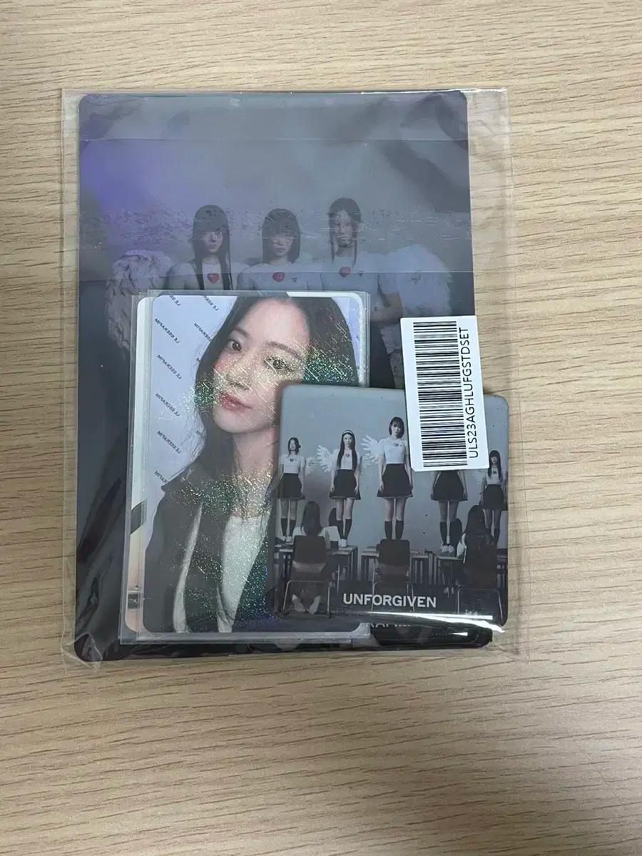 르세라핌 언포기븐 위버스샵 특전