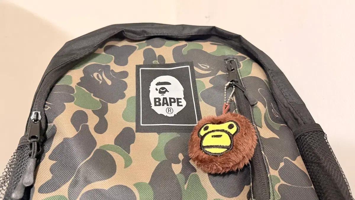 (국내당일배송) 베이프 백팩 + 키링 세트 일본잡지부록 BAPE 가방