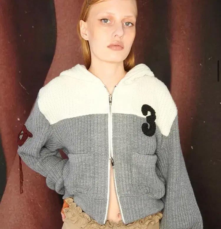 Kijun crochet zip-up 기준 집업