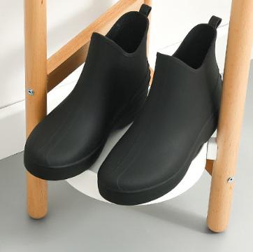 [무배/블랙] 여성용 코디 무광 레인 부츠 / 여자 숏 발목 장마철 장화
