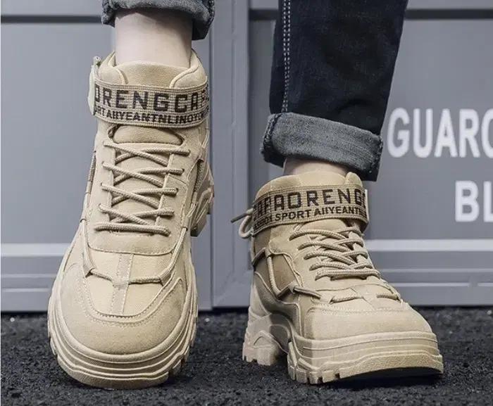 [은이네상점] 패션 스웨이드 남자워커 남성부츠