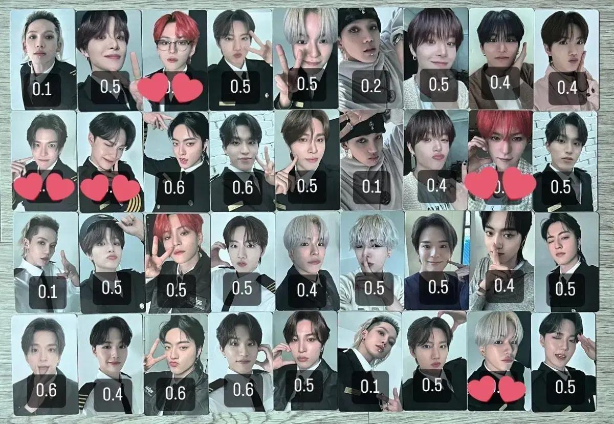 트레저 웰커밍 시그 랜덤 포카 랜포 지훈 준규 재혁 아사히 도영 정우