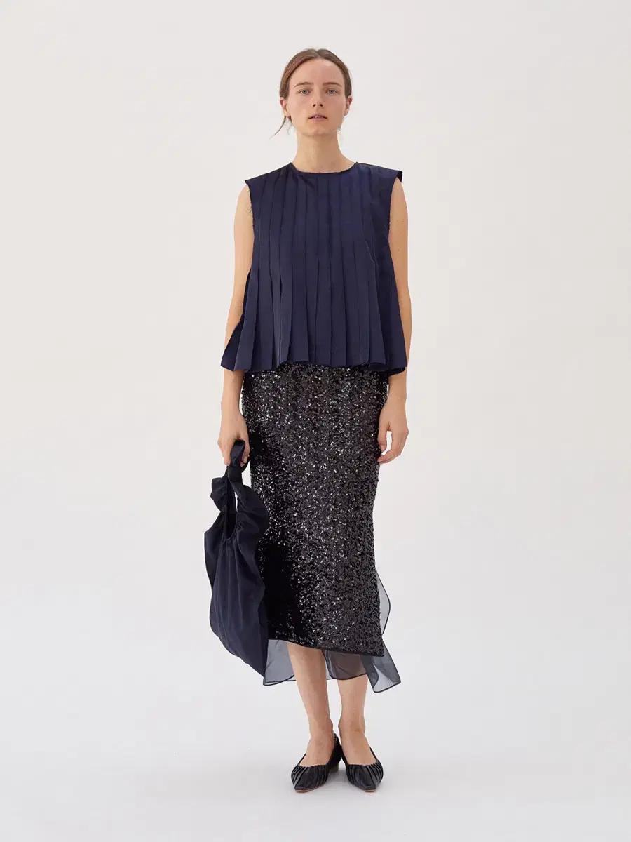 RECTO SEQUIN SKIRT 렉토 시퀸 스커트