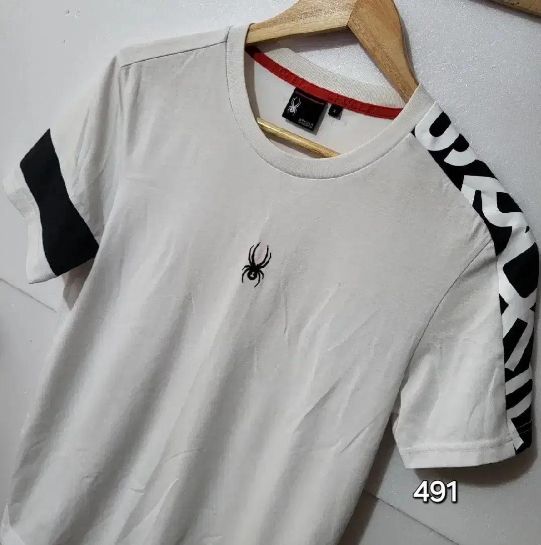 491 ) 스파이더 90 기능성 라운드 반팔