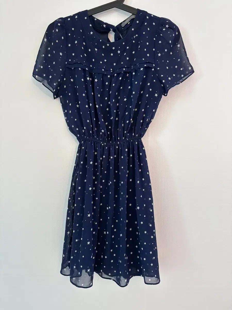 여름 쉬폰 미니 원피스