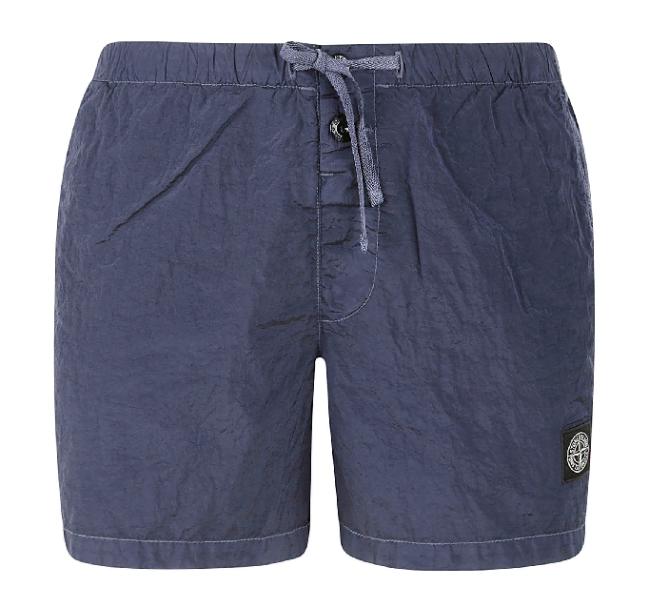 [L] 스톤아일랜드 나일론 메탈 팬츠 네이비 새상품