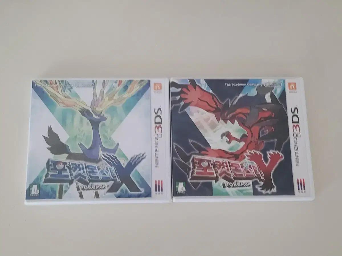 [배포 이로치] 포켓몬스터 XY 닌텐도 3DS 곽팩 엑와