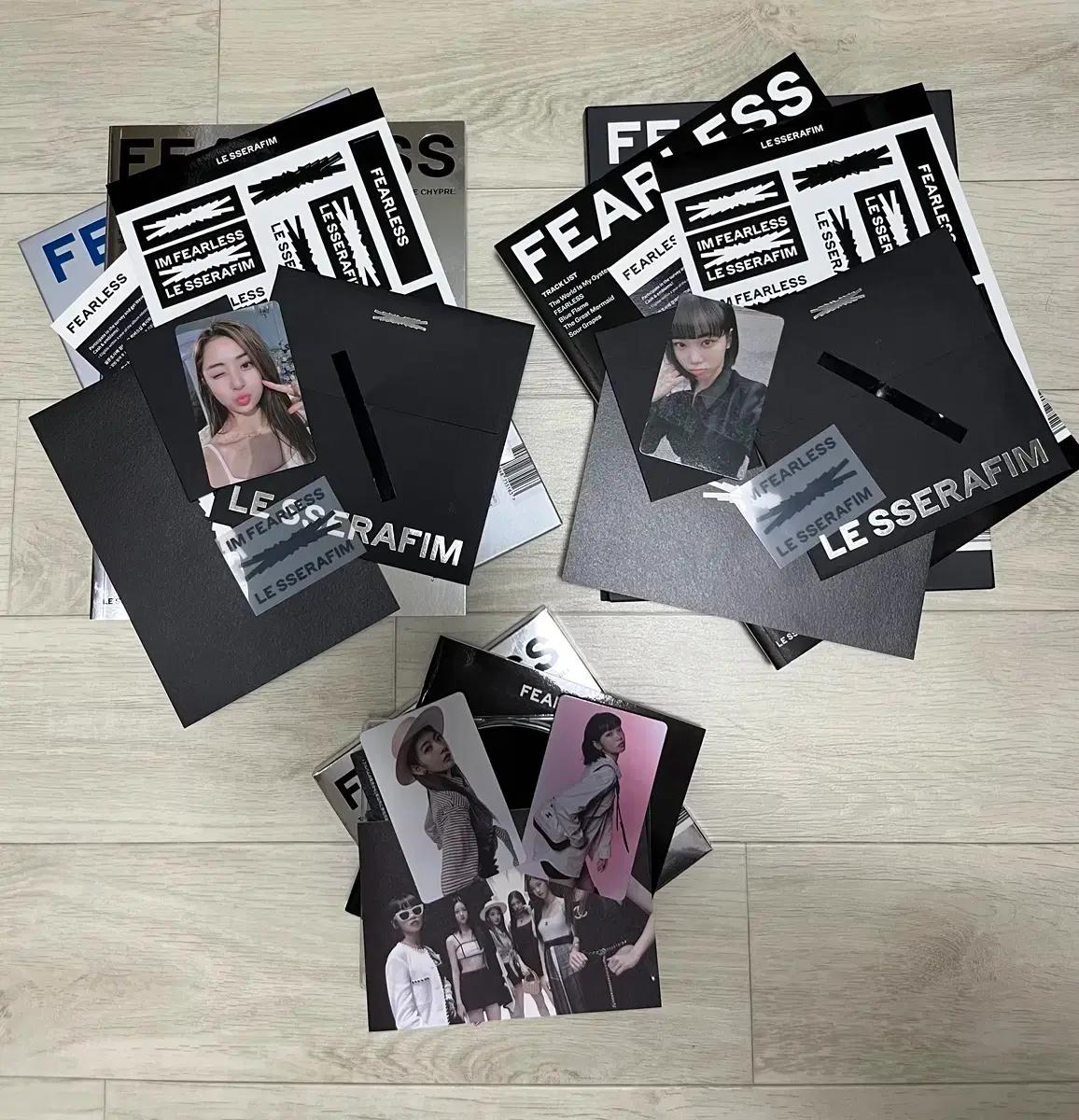 +2p 르세라핌 피어리스 fearless 앨범 판매