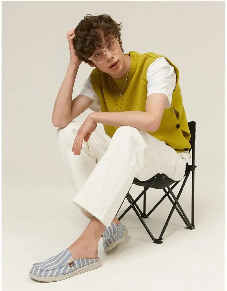 남자 초경량 슬립온 뮬