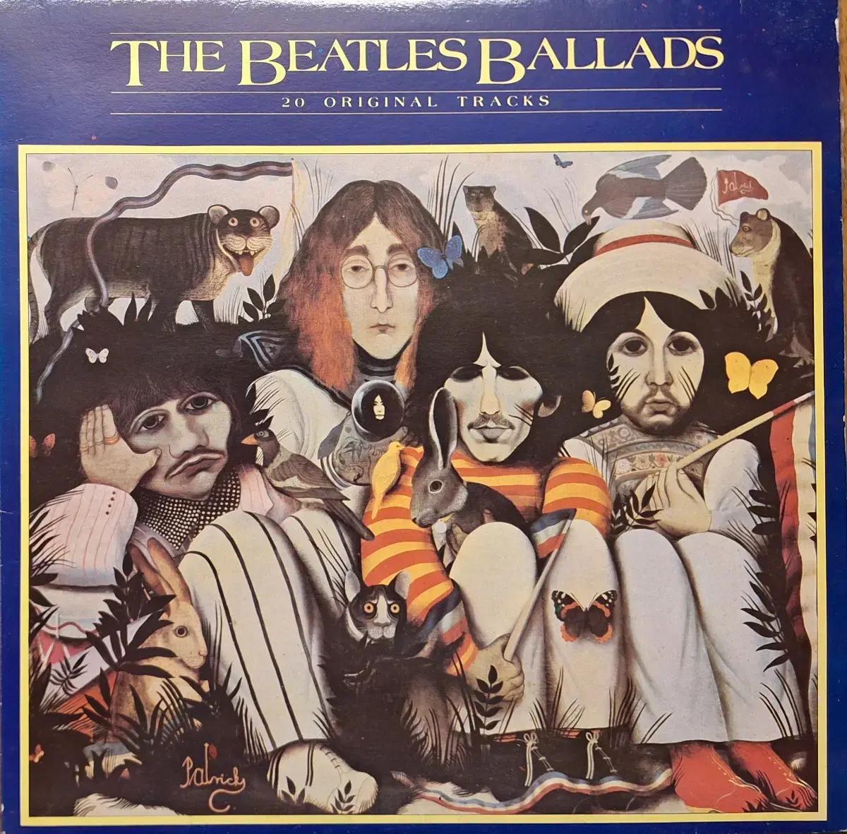 국내라이센스반/The Beatles Ballads LP
