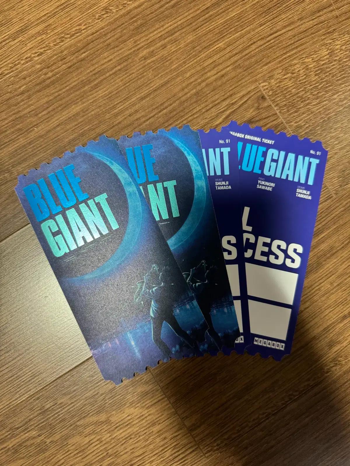 블루 자이언트 오티,오리지널 티켓