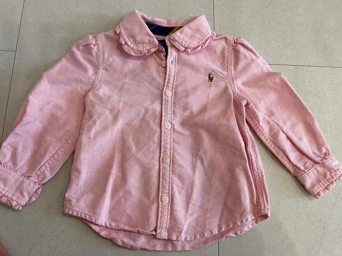 폴로 아기 셔츠(18m)