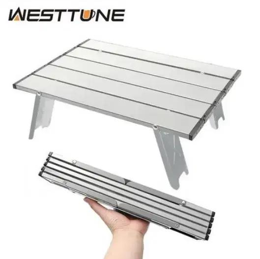 (무료배송) 캠핑테이블 롤업 접이식 미니 초경량 휴대용 가방 포함