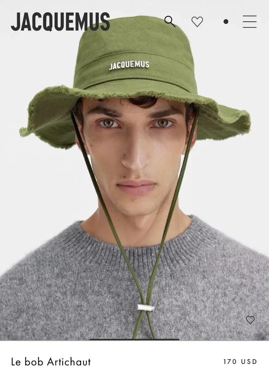 자크뮈스 아티초크 버킷햇
