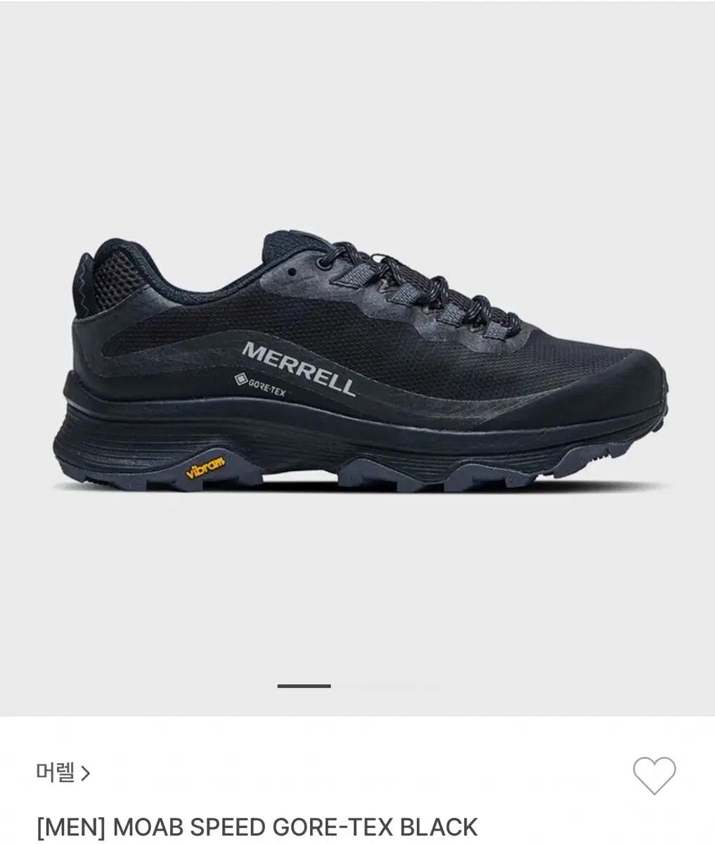 머렐 merrel men moab speed gore-tex black