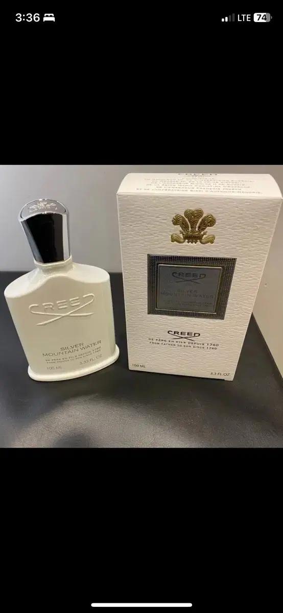 택포 크리드실버마운틴 워터 edp 100ml 새상품