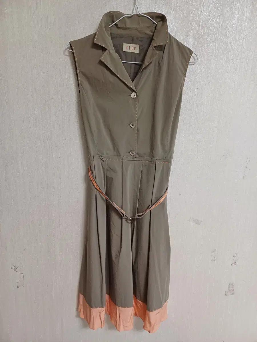 여성 엘르 면 여름원피스 (90)