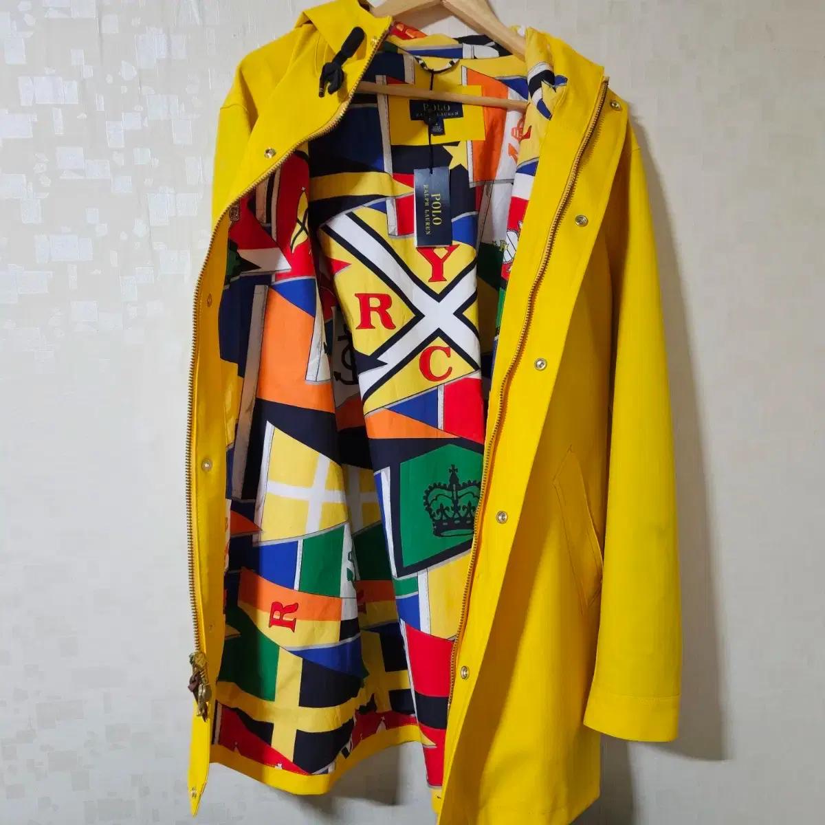 폴로 랄프로렌 레인코트 L (105) 황금사이즈 택 달린 상품