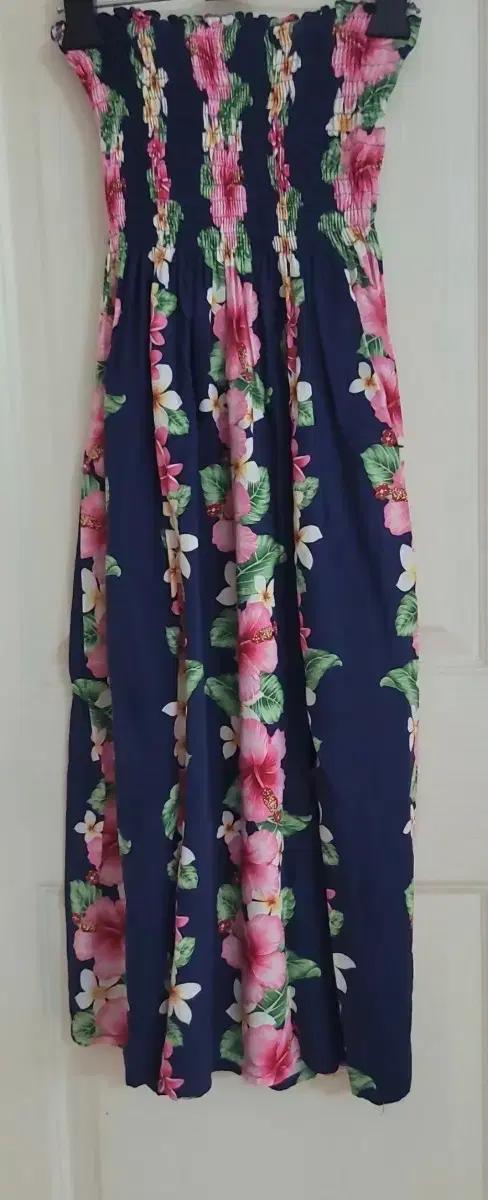 여름 끈 민소매 바캉스  원피스 (새상품)