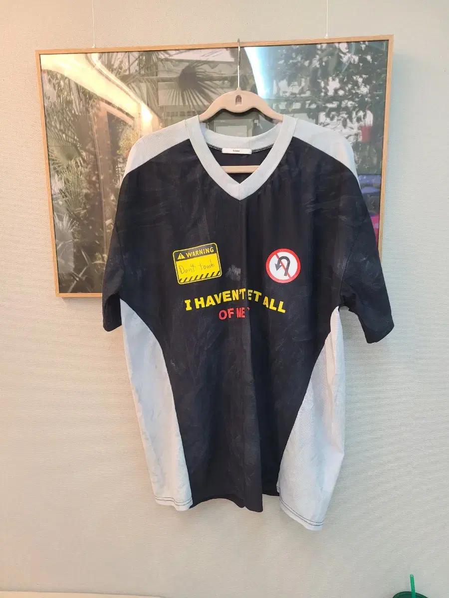 noscouleurs 노쿨러스 워시드 필름 져지 티셔츠